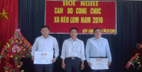 Công đoàn cơ sở xã Keo Lôm - huyện Điện Biên Đông tổ chức Hội nghị cán bộ, Công chức đầu năm 2016