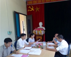 LĐLĐ huyện Điện Biên Đông tổ chức kiểm tra việc chấp hành Điều lệ Công đoàn Việt Nam và công tài chính Công đoàn tại các CĐCS trực thuộc