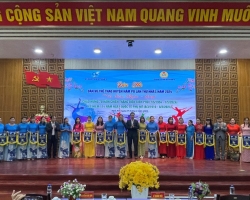 LĐLĐ huyện Nậm Pồ phối hợp tổ chức Hội thi Dân vũ...