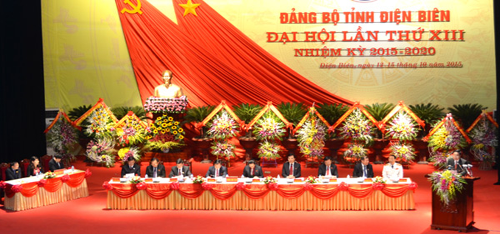 Đại hội đại biểu Đảng bộ tỉnh Điện Biên lần thứ XIII 1
