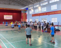Giải Cầu lông CNVCLĐ huyện Nậm Pồ lần thứ IX năm...