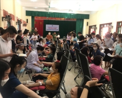 Huyện Điện Biên: 245 cán bộ, công chức, viên chức, người lao động trong huyện tham gia hiến máu tình nguyện