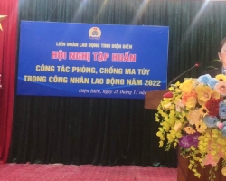 LĐLĐ tỉnh Điện Biên: Tổ chức Hội nghị tập huấn...