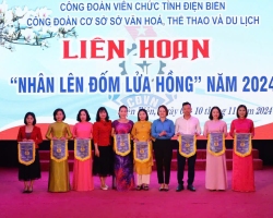 Hơn 100 đoàn viên tham gia Liên hoan “Nhân lên đốm...