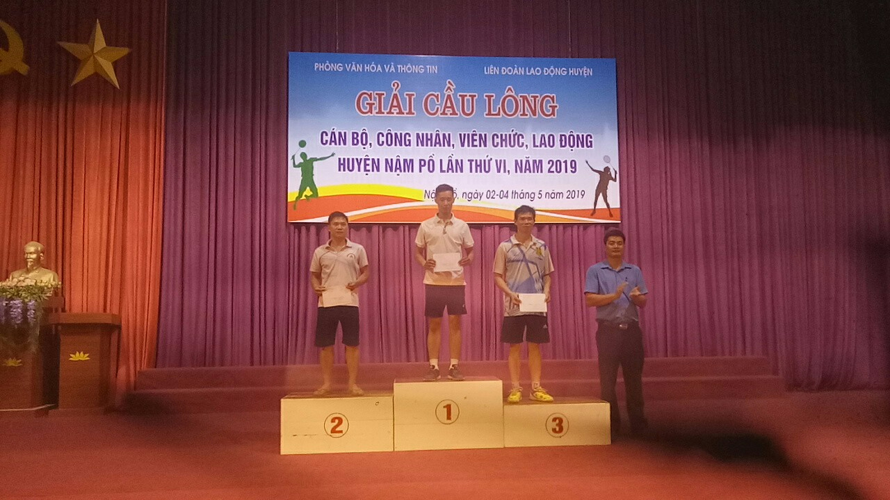 16 Tin Giải Cầu lông CBCNVC huyện Nậm Pồ lần thứ VI năm 2019 03