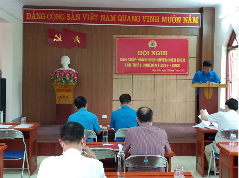 30 TIN LĐLĐ huyện Điện Biên tổ chức HN BCH lần thứ 9 01