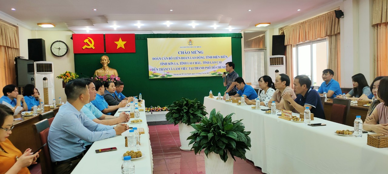 05 Tin Liên đoàn Lao động tỉnh Điện Biên thăm và làm việc tại Thành phố Hồ Chí Minh 02