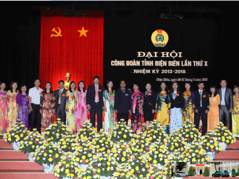 Đại hội Công đoàn tỉnh Điện Biên lần thứ X